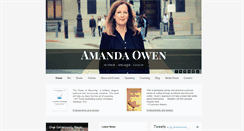 Desktop Screenshot of amandaowen.com